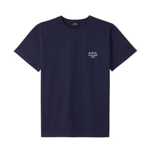 A.P.C Classic Short Sleeved Tee Navy Blue Large